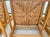 Mid 20th Century Set of 6 Ladder Back Shaker Farm House Chairs With Rush Seats For Sale - Image 16 of 17