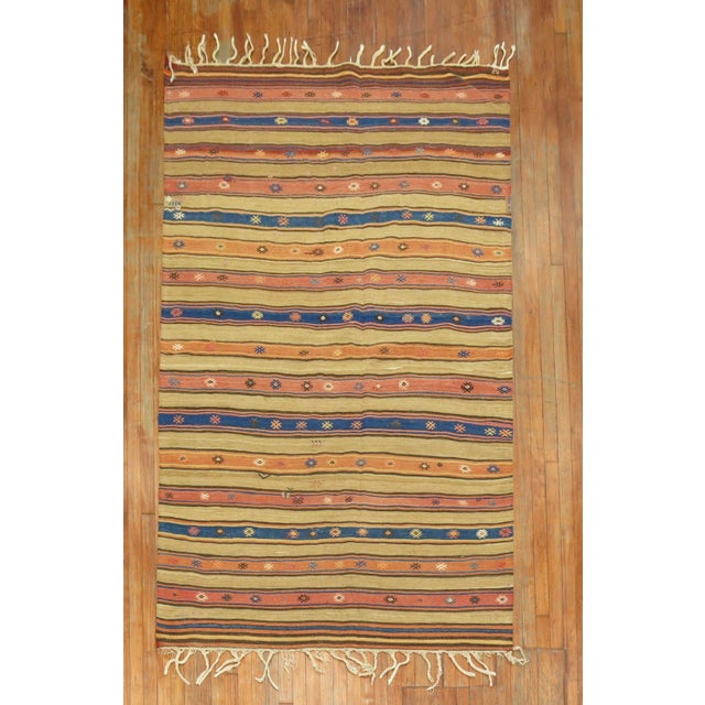 Antique Turkish Kilim For Sale - Image 11 of 18