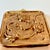 1950s Vintage Arts & Crafts Farmhouse Boho Chic Tulip Copper Mold With Brass Hardware For Sale - Image 12 of 12
