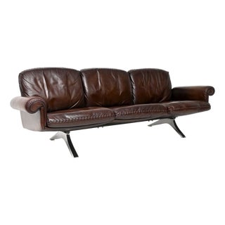 Vintage DS-31 Leather Sofa from de Sede, 1960 For Sale