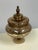 Bronze Antiqued Mercury Glass Footed Lidded Jar For Sale - Image 8 of 12