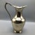 Traditional Handmade Brass Pitcher and 2 Hand Pounded Brass Wine/Water Goblets-Set of 3 For Sale - Image 3 of 12