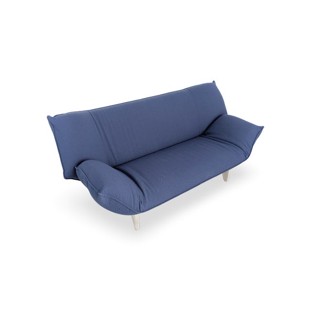 Tango Sofa in Blue Fabric from Leolux For Sale - Image 6 of 10