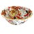 Bring vibrant 18th-century Chinoiserie elegance to your home with this magnificent vintage Tobacco Leaf porcelain bowl....