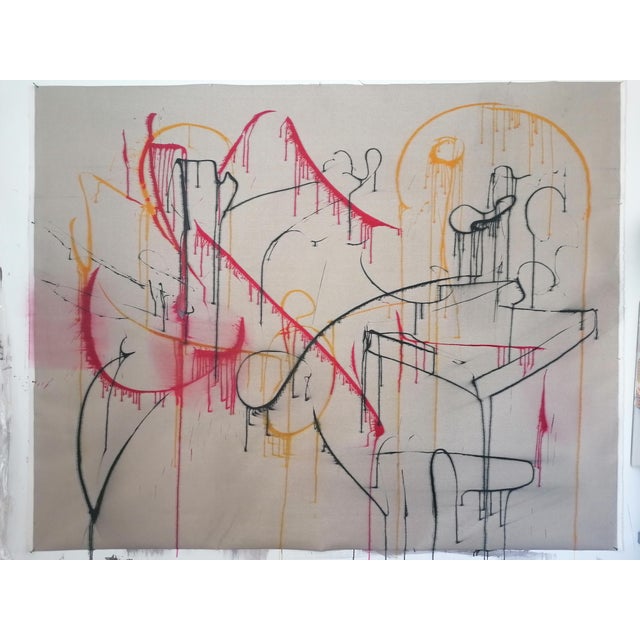 Stefano Mazzolini, Kharkiv, 2022, Acrylic & Oil on Canvas For Sale - Image 18 of 18