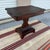 Oxblood Red Antique American Victorian-Empire Mahogany Parlour Table, Circa 1840s For Sale - Image 8 of 12