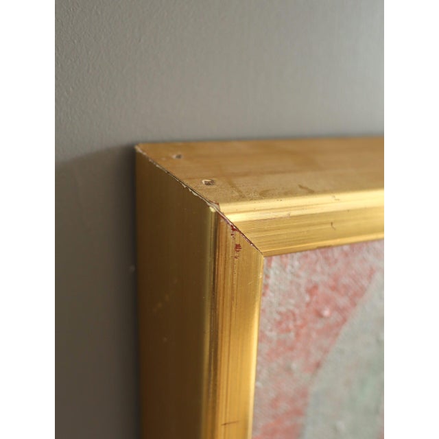 1987 'Dream Reflex' Vintage Semi-Abstract Figurative Oil Painting Finnish Artist Marjatta Sarasalo (1930-2006), Framed For Sale - Image 6 of 11