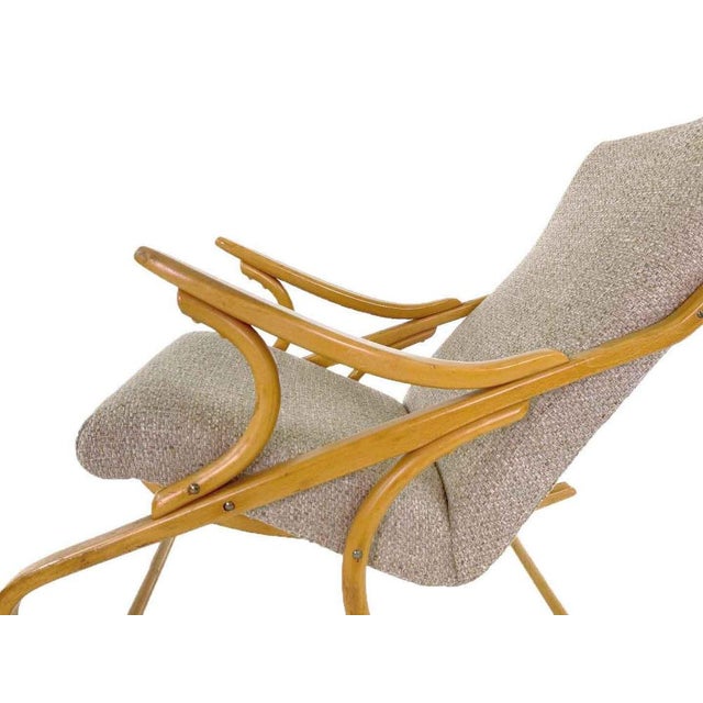 Vintage Rocking Chair by Michael Thonet for Ton For Sale - Image 5 of 8