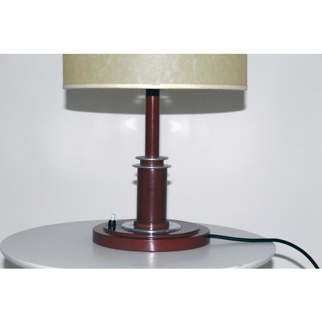 Metal Art Deco Bauhaus Table Lamp, 1930s For Sale - Image 7 of 18