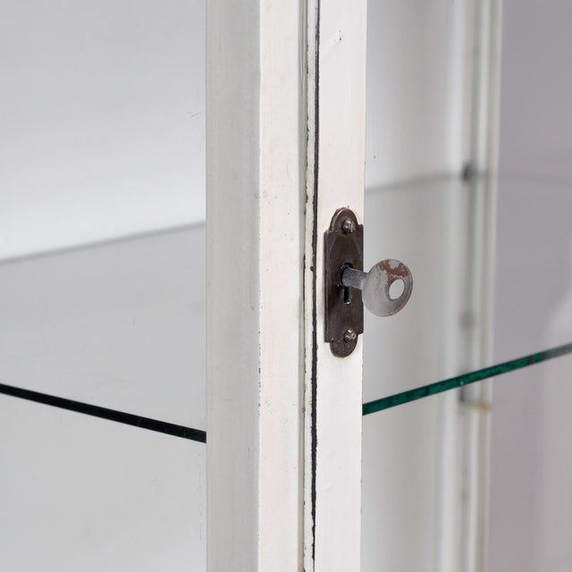 Metal Vintage Medical Cabinet in Glass and Iron, 1970s For Sale - Image 7 of 10