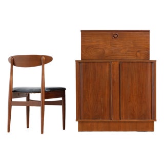 1960s English Teak Liquor Cabinet by Sureline For Sale