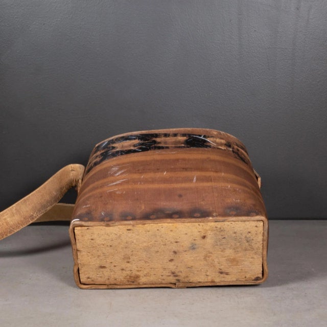 Mid 20th Century Vintage Construction Worker Tool Caddy C.1940 For Sale - Image 5 of 7