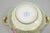 Antique Nippon Hand Painted Gold Gilt Porcelain Green Moriage Covered Sugar Bowl For Sale - Image 13 of 16