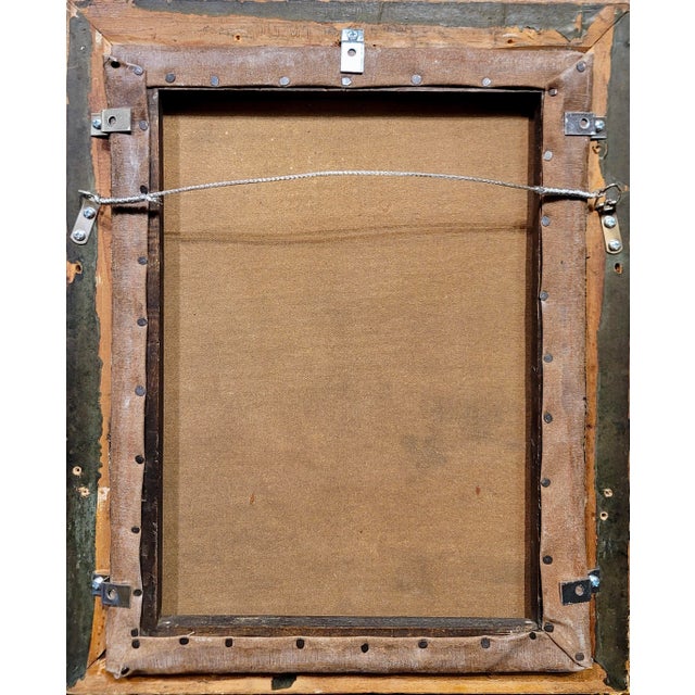 Albert Jean Adolphe-Nude Model in Paris Artist Studio-1898 Oil Painting For Sale - Image 12 of 12