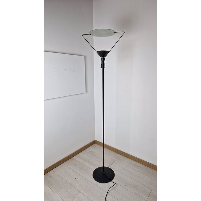 Mid-Century Modern Polifemo Glass Floor Lamp by Carlo Forcolini for Artemide For Sale - Image 3 of 7