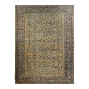 Antique Sultanabad Rug 7'2'' X 10'2''