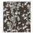 Sample - The House of Scalamandre Jardin De Chine Wallcovering, Espresso For Sale