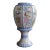 Vintage Jingdezhen Hand-Painted Eggshell Porcelain Bird-and-Flower Lantern Lamp For Sale