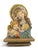Wood Anri Italy Wood Madonna With Diadem Mary Child Angel Juan Ferrandiz Wall Plaque For Sale - Image 7 of 11