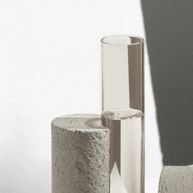 Not Yet Made - Made To Order Grey-Smoked Vase by Coki Barbieri For Sale - Image 5 of 6