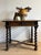 This late 17th-century French oak table is defined by its confident proportions and beautifully turned barley twist legs,...