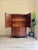 Beautiful, unusual vintage mahogany wooden linen cupboard. this comprises of two wooden doors and two deep drawers. this...