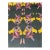 Kristy Stafford - Dragonflower Green Fabric 2 7/8 Fabric For Sale