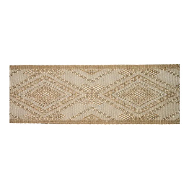 Sample - Schumacher Boulton Tape in Natural For Sale