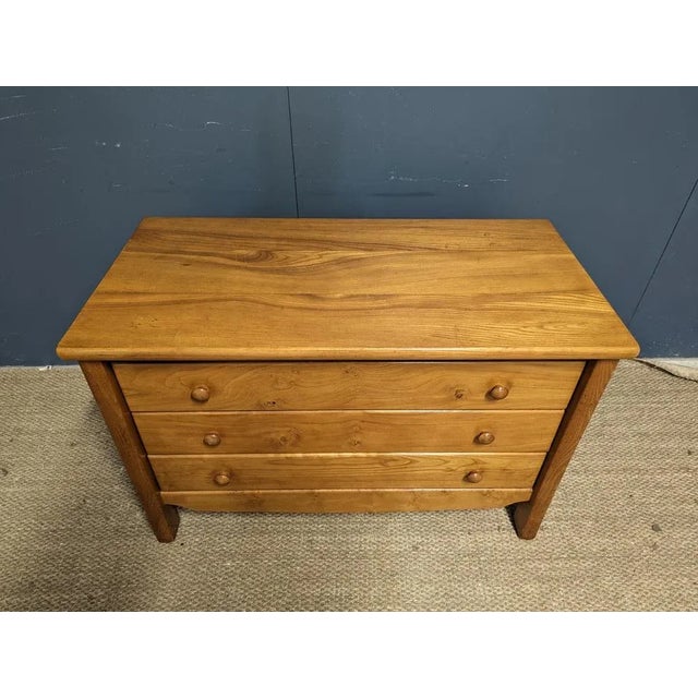 Elm Chest of Drawers, 1980s For Sale - Image 3 of 7