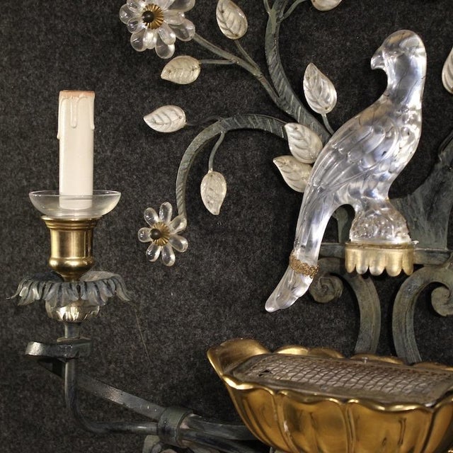 20th-Century Italian Wall Light by Banci, Florence, 1960 For Sale - Image 6 of 13