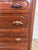 Victorian Vintage Davis Cabinet Co Lillian Russell Victorian Style Walnut Chest of Drawers For Sale - Image 3 of 11