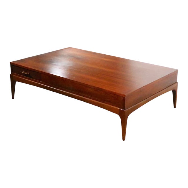 Extra Large Mid Century Rhythm Coffee Table by Lane Alta Vista C. 1960's For Sale
