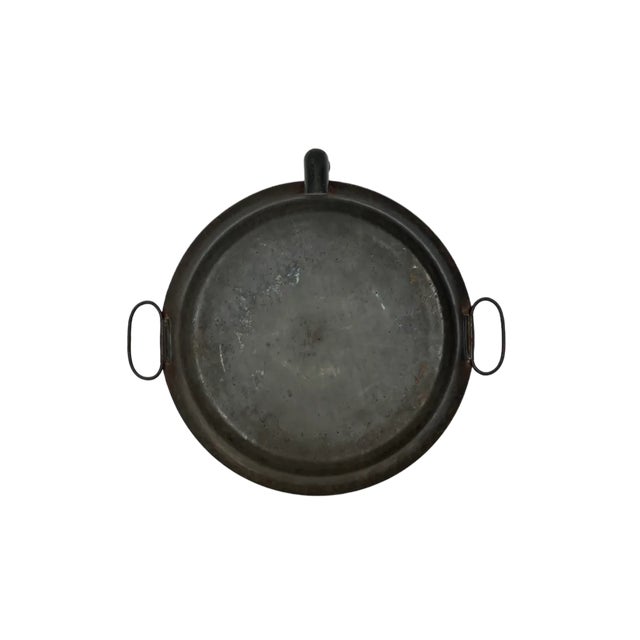 Traditional 19th Century Antique Hot Water Warming Dish Aesthetic Movement For Sale - Image 3 of 4