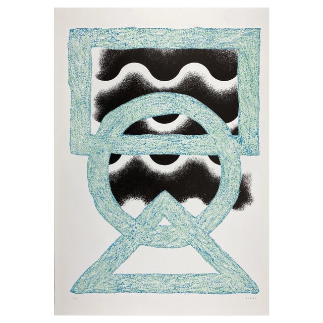 Kumi Sugaï, Oni, Color Lithograph, 1985 For Sale