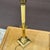 Vintage Ethan Allen Solid Brass Candlestick Table Lamp For Sale - Image 9 of 12