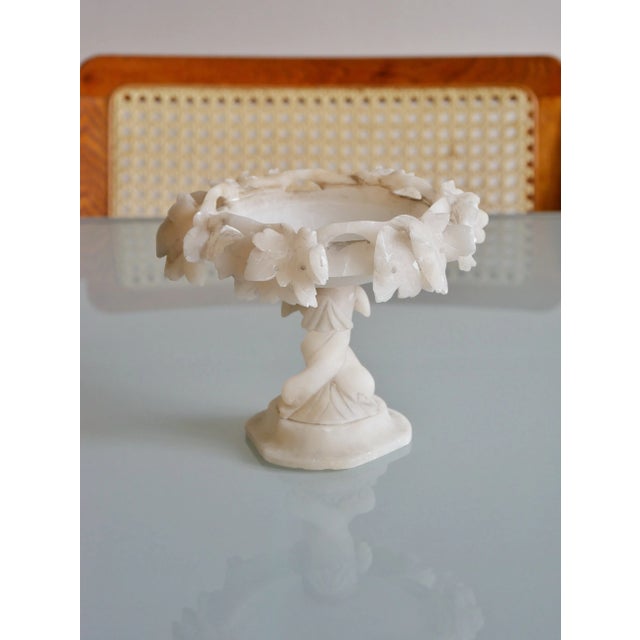 Antique Italian Alabaster Centerpiece, 1890s For Sale - Image 3 of 7