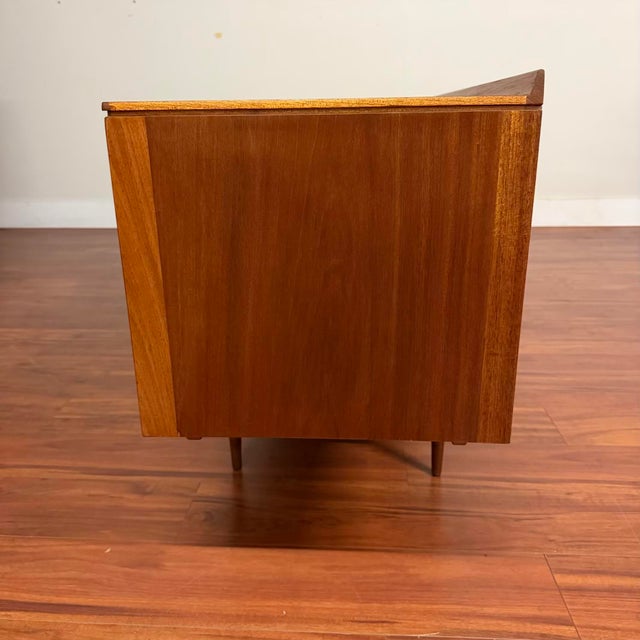 Wood Robert Heritage Vintage Long Teak Sideboard For Sale - Image 7 of 13