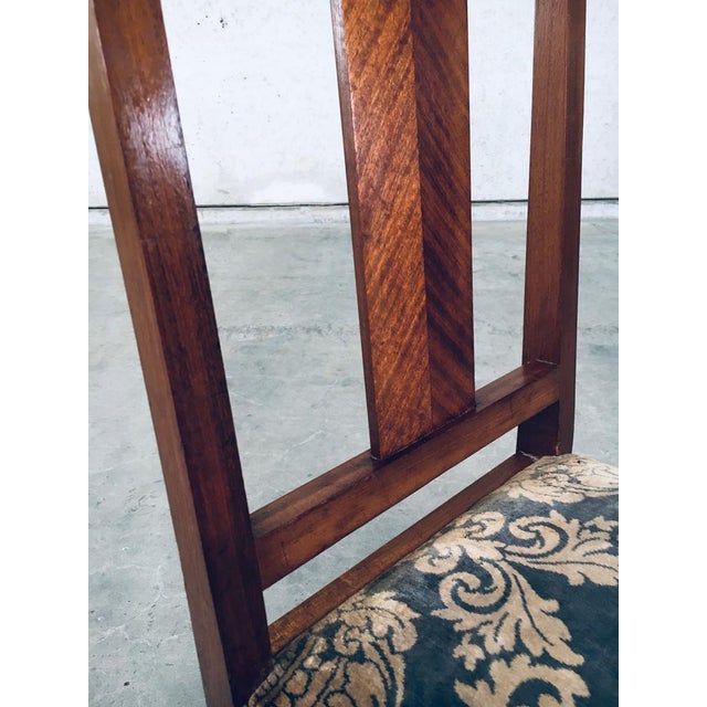 Dutch Modern Haagsche School Dining Chair, Netherlands, 1930s For Sale - Image 4 of 15