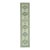 Turkish Oushak Rug 2'8" x 12'5" #19215 For Sale