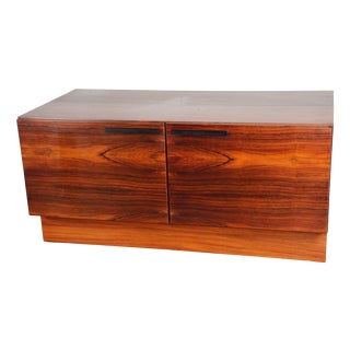 Scandinavian Low Sideboard in Rosewood from Ib Kofod Larsen, Denmark, 1960s For Sale