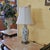 White Vintage Chinoiserie Famille Rose Porcelain Floral & Butterfly Table Lamp For Sale - Image 8 of 18