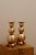 1980s Mid-Century Modern Swedish Brass Candleholders from Gusum, 1982, Set of 2 For Sale - Image 5 of 9