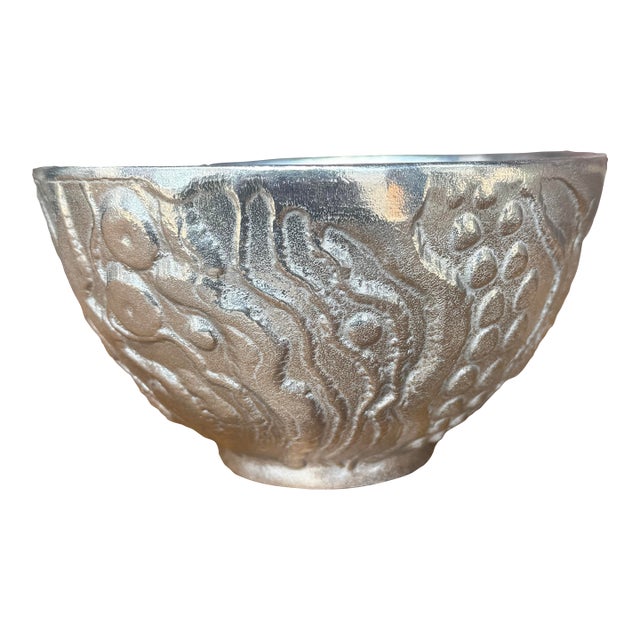 Don Drum Silver Heavy Cast Aluminum Metal Bowl Bl64 For Sale