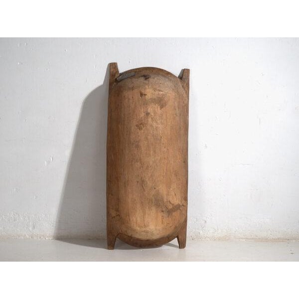 Antique Wabi-Sabi Wooden Bowl For Sale - Image 9 of 11