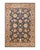Blue Mogul, One-of-a-Kind Hand-Knotted Area Rug in Blue, 6' 1" x 8' 10" For Sale - Image 8 of 8