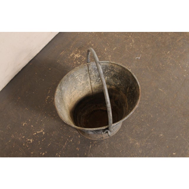 Antique French Oval Harvest or Water Bucket For Sale In Atlanta - Image 6 of 12
