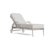 Brown Jordan Calcutta Adjustable Chaise Lounge, Dove frame with Fusion Dove fabric For Sale - Image 12 of 12