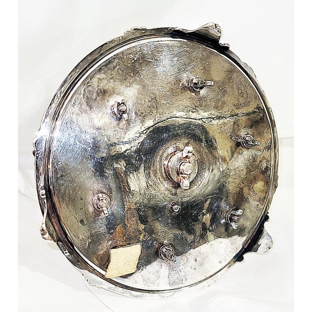 19c Silver Plate Egg Server For Sale - Image 9 of 10