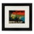 Vintage Hotel Du Cap Antibes France Framed Hotel Luggage Label For Sale