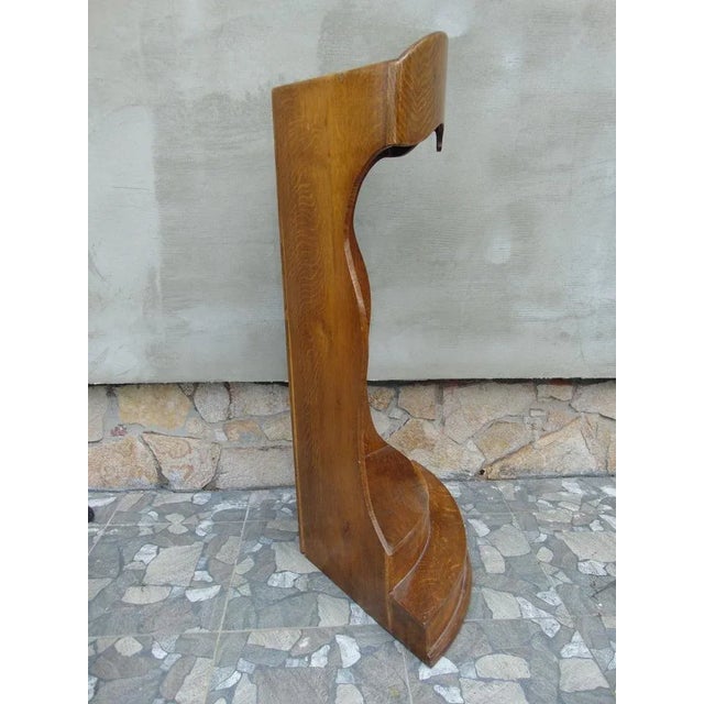 Bedermeier Corner Cabinet in Beech For Sale - Image 5 of 10